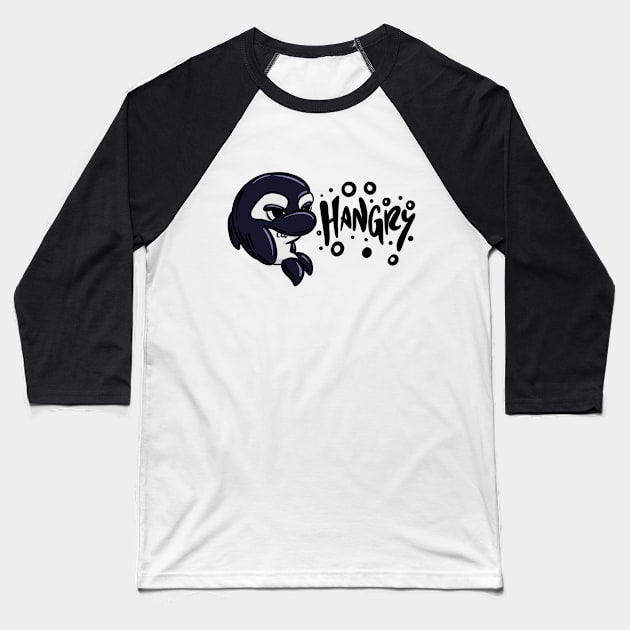 Orca Baseball T-Shirt by carcrashcarlos